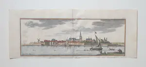 Caspar Merian - Grave Panorama Oude Gravure 1659 kopen? Bied vanaf 30!