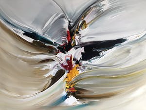 Gena - Abstract “ Energie “ kopen? Bied vanaf 150!