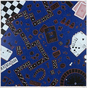 Calvin Christiaan - Zeefdruk, Casino Royal kopen? Bied vanaf 1!