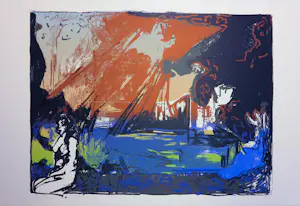 Anita de Baaij - Zeefrdruk en monotype, Lot van 7 zeefdrukken en 4 monotypes kaufen? Bieten Sie von 150!
