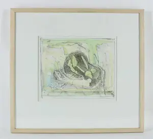 Co Westerik - Ingelijste kleurenlitho: "Am Waldrand" - 1995 (nette lijst!) kopen? Bied vanaf 225!