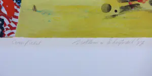 Willem van Scheijndel - Zeefdruk op papier, Cornfield - Ingelijst (Groot) kopen? Bied vanaf 60!