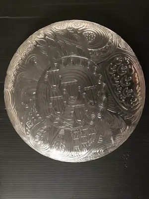 Willem Heesen - Leerdam persglazen schaal 1948 kopen? Bied vanaf 50!