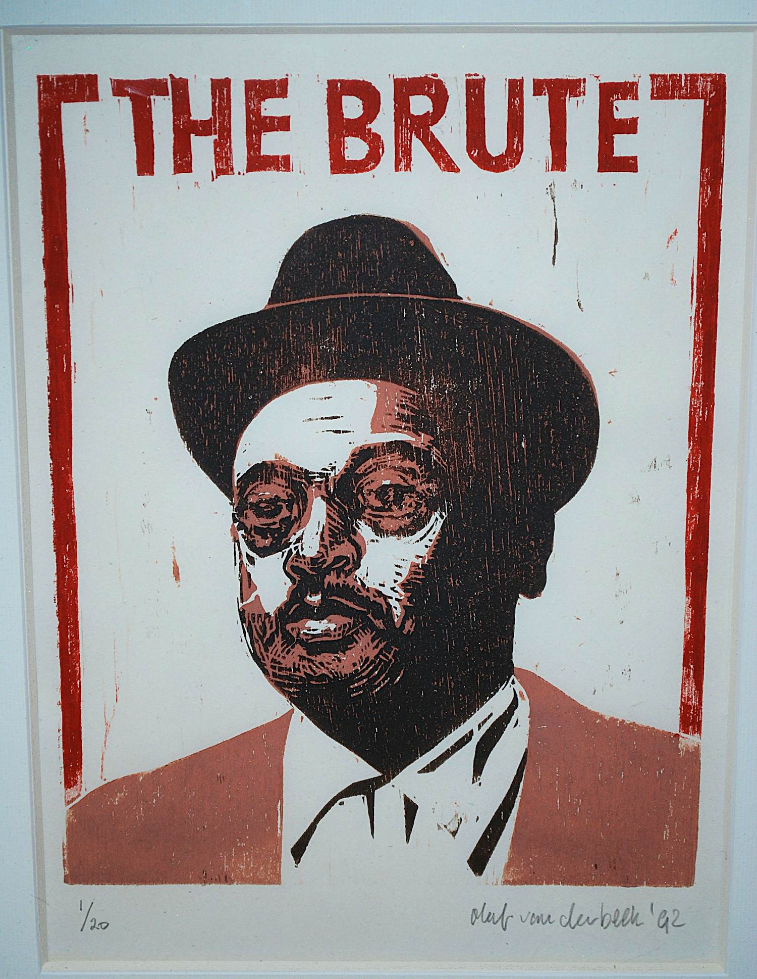 Olaf van der Beek - Ben Webster "The Brute" - legendarische saxofonist - oplage 20 nr. 1 kopen? Bied vanaf 80!