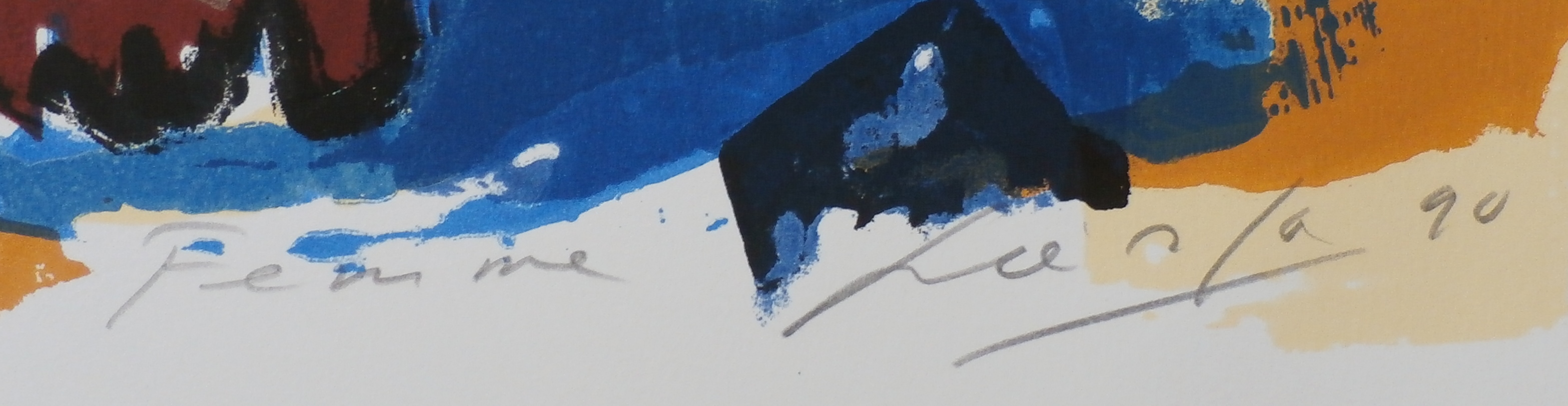 John Lie a Fo - Zeefdruk - 1990 kopen? Bied vanaf 45!