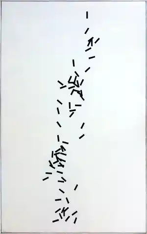 Herman van Tongeren - Olieverf op doek, Minimalistische compositie - Ingelijst (Zeer groot) verkocht voor € 500!