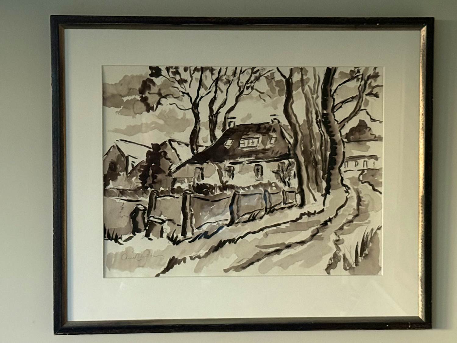 Arie Zuidersma - Boerderij met laan in landschap kopen? Bied vanaf 550!