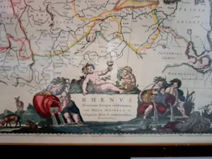 Joan Blaeu - Verloop rivier de rijn kopen? Bied vanaf 50!