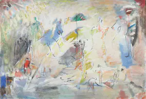 Klaas Boonstra - Olieverf op board, Zonder titel - Ingelijst (Groot) kopen? Bied vanaf 200!