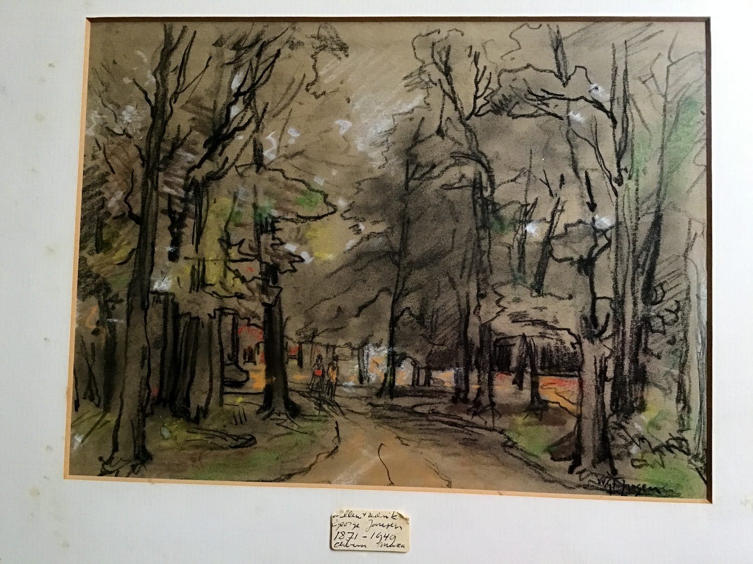 Willem G.F. Jansen - Park met bomen kopen? Bied vanaf 150!