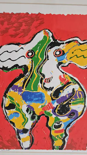 Peter Diem - Happy Cow Red and Blue kopen? Bied vanaf 70!