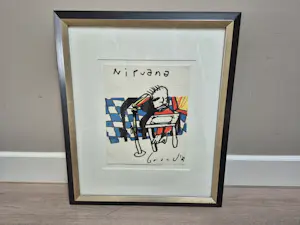 Herman Brood - stift tekening - Nirvana, gesigneerd r.o. - 1994 kopen? Bied vanaf 625!