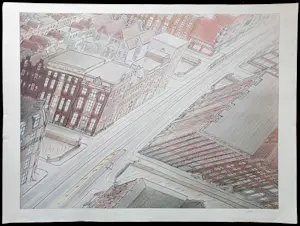 Jeroen Henneman - Vijzelgracht Amsterdam, offset litho kopen? Bied vanaf 80!