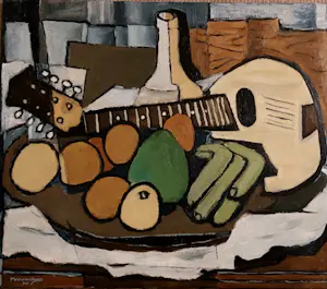 AcheterTeunis van Donselaar - Stilleven met gitaar? Enchérissez de 200!