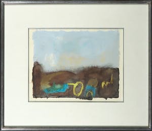 Ferd op de Coul - Gouache, Landschap - Ingelijst kopen? Bied vanaf 1!