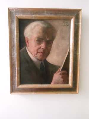 Simon Moulijn - SE IPSE FECIT /// OLIE OP DOEK verkocht voor € 120!