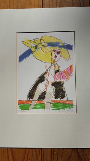 Corneille - Zeefdruk uit 1973 cinquante ans de poezie kopen? Bied vanaf 1!