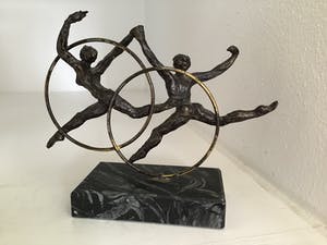 Corry Ammerlaan - Sculptuur “ SAMENSPEL “ kopen? Bied vanaf 65!