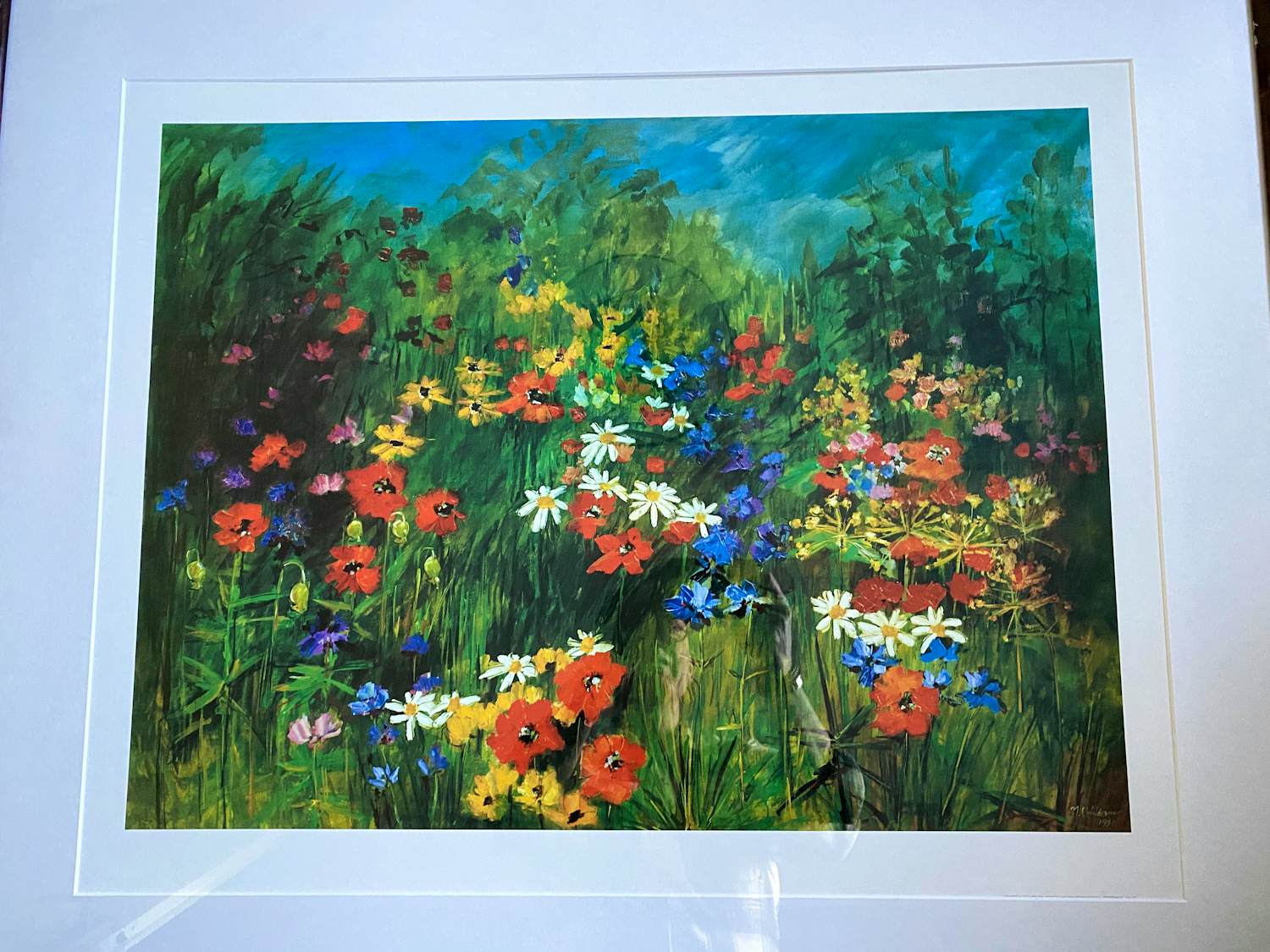 Maya Wildevuur - Veld met bloemen kopen? Bied vanaf 500!