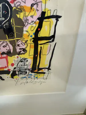 Kees Salentijn - Abstract mooi ingelijst kaufen? Bieten Sie von 20!