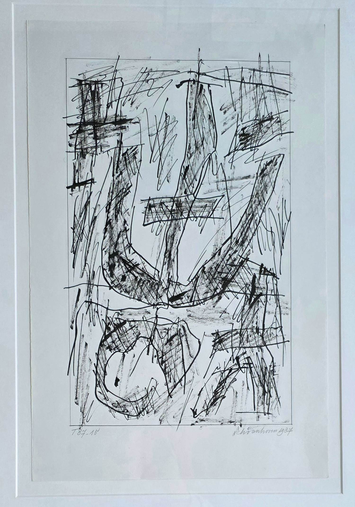 Jan Schoonhoven - Titel T87-15, 1987 kopen? Bied vanaf 2850!