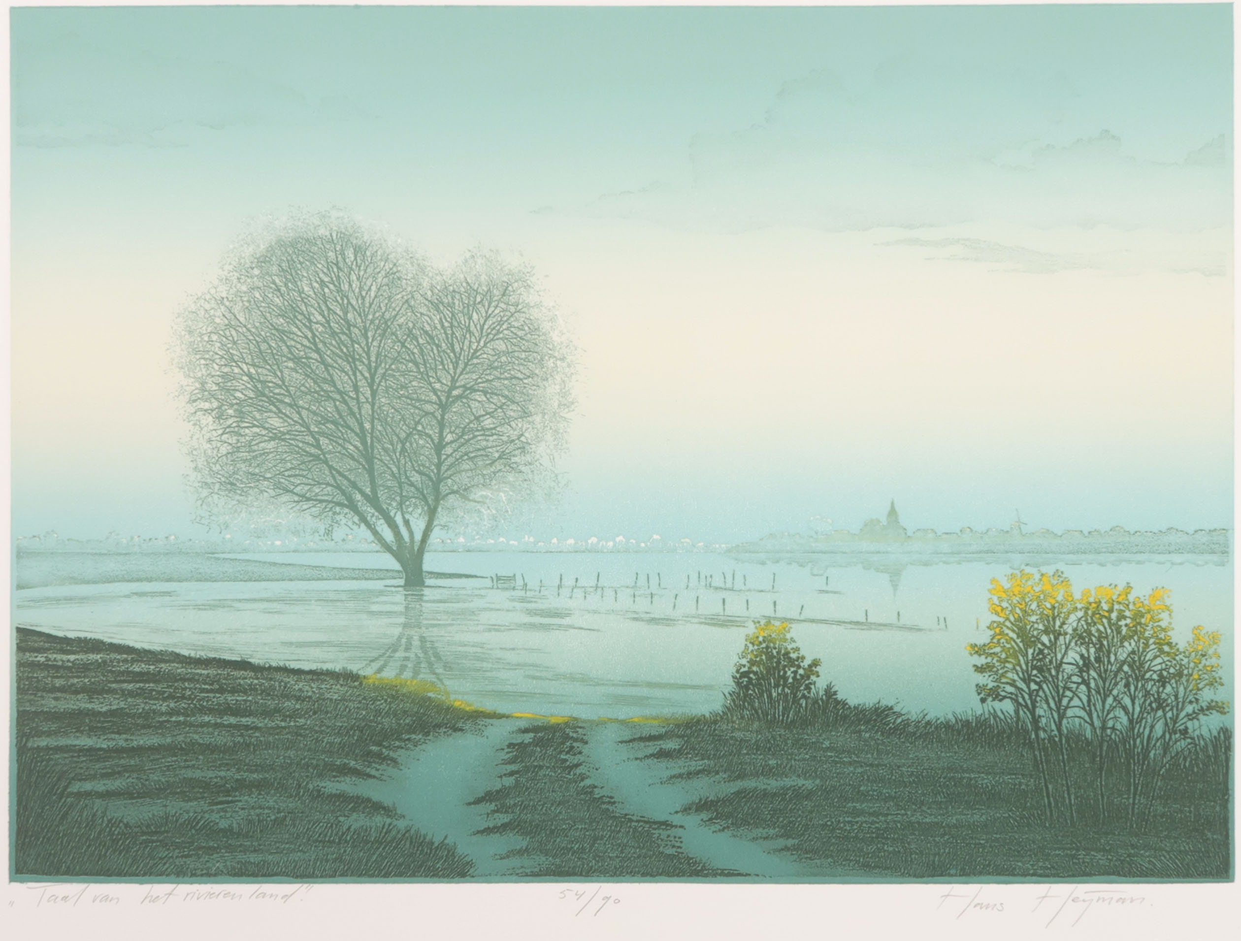 Hans Heijman - Kleurenets, Taal van het rivierenland verkocht voor € 35!