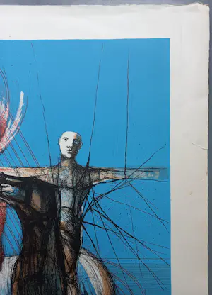 Aat Verhoog - – gesigneerde litho – prent 190 kopen? Bied vanaf 29!