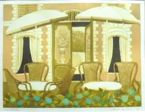 Laetitia de Haas - "Hotel Terras". Prachtige details! kaufen? Bieten Sie von 75!