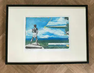 Rolf Weijburg - Kleurenets - “Changuu” - Ingelijst kopen? Bied vanaf 100!