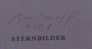 Jurgen Brodwolf - Gesigneerd boek 'Sternbilder' met verftube - Ingelijst kopen? Bied vanaf 1!