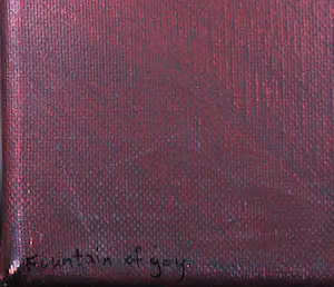 Sofia Ramselaar - Acryl op doek, Fountain of Joy kopen? Bied vanaf 35!