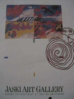 Corneille - CoBrA - Epreuve d'Artiste Litho "Tros Oiseaux" - 1984 - handgesigneerd (krijt) kopen? Bied vanaf 150!