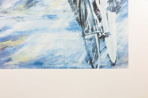 Angelique van den Born - Offset, Zonder titel - Ingelijst kopen? Bied vanaf 1!