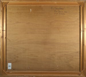 Han Sterk - Olieverf op paneel, Z.T. Abstracte compositie - Ingelijst (Zeer groot) kopen? Bied vanaf 1!