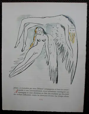 Kees van Dongen - Litho: "La révolte des anges" - 1951 kopen? Bied vanaf 199!