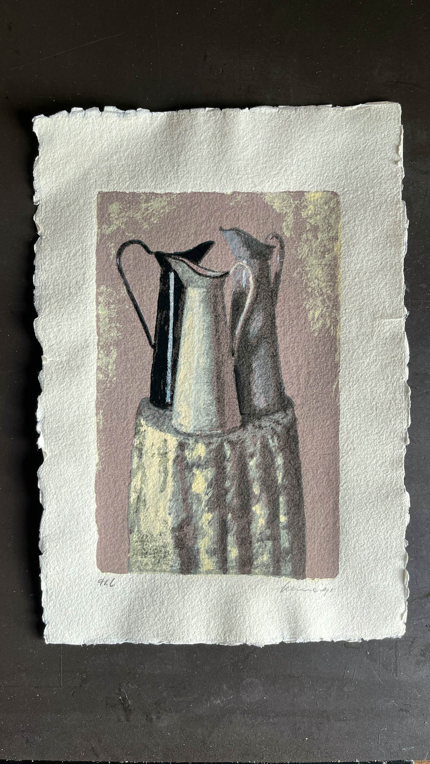 Kenne Gregoire - stilleven met kan kopen? Bied vanaf 50!