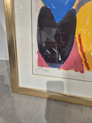 Jan Cremer - Prachtige "Tulpen" in Prachtige lijst kopen? Bied vanaf 350!