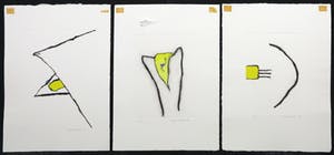 Anneke van der Mandele - Jan van Winkel, Anneke Minter e.a., Lot van 19 etsen en een litho kopen? Bied vanaf 60!