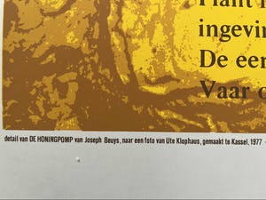 Joseph Beuys - De HONINGPOMP kopen? Bied vanaf 150!