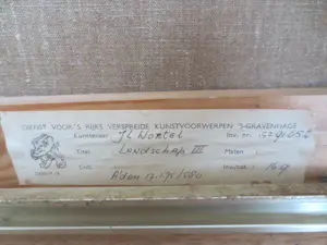 John Wortel - LANDSCHAP III 1975 kopen? Bied vanaf 225!