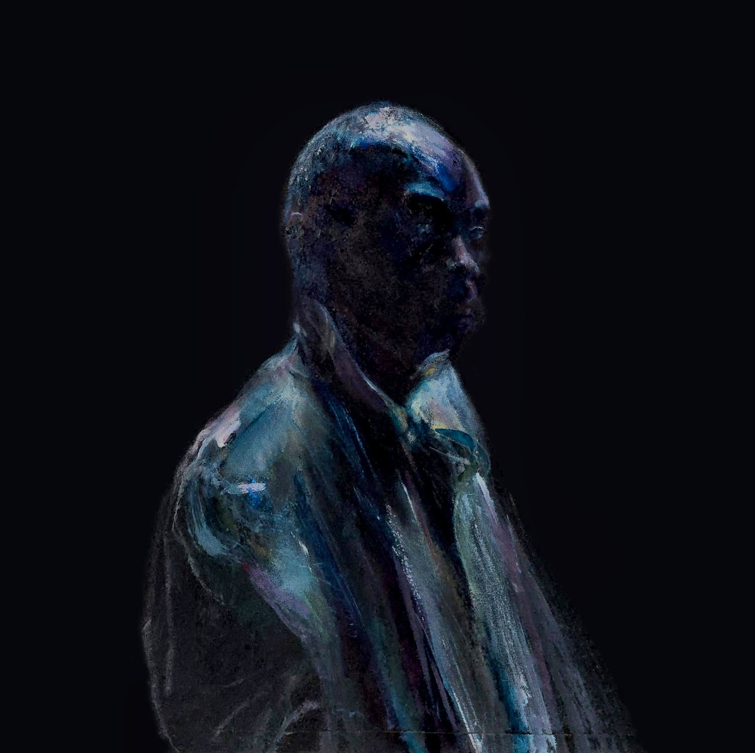 Sam Drukker - Black man, olieverf op doek kopen? Bied vanaf 1000!