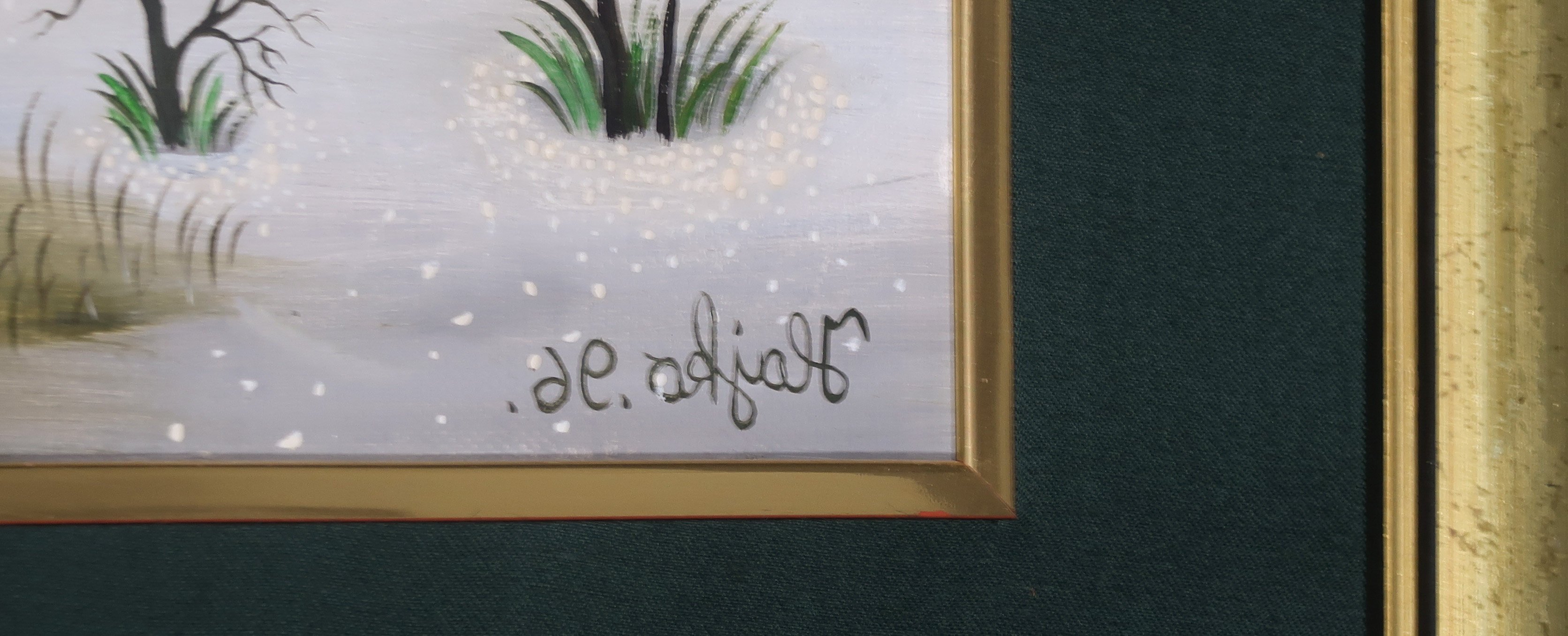 Pavol Hajko - Olieverf op doek, Voorsteling met vos en haan - Ingelijst kopen? Bied vanaf 150!