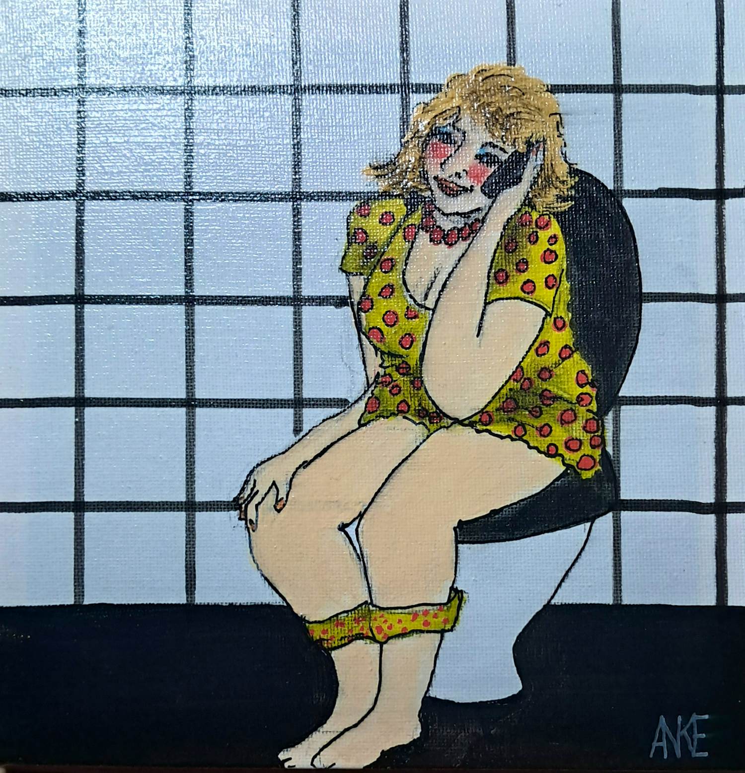 Anke Peddemors - Op de pot dame geel kopen? Bied vanaf 28!