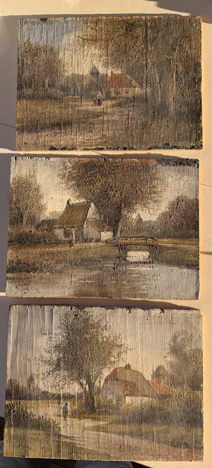 Jos van den Berg - Dorpsgezicht kopen? Bied vanaf 75!