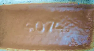 Niet of onleesbaar gesigneerd - VEB Haldensleben 4074 Fat Lava blokvaas. kopen? Bied vanaf 1!