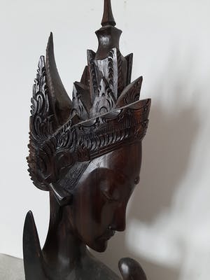 Curiosa - Godin hoofd uit Indonesië, Eben Wood kopen? Bied vanaf 1!