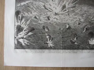Coenraet Decker - 2 gravures Opblazen ven de schipbrug in de Schelde, 1585 kopen? Bied vanaf 100!