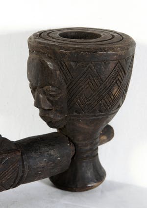 Kuba - Bewerkte houten pijp kopen? Bied vanaf 1!