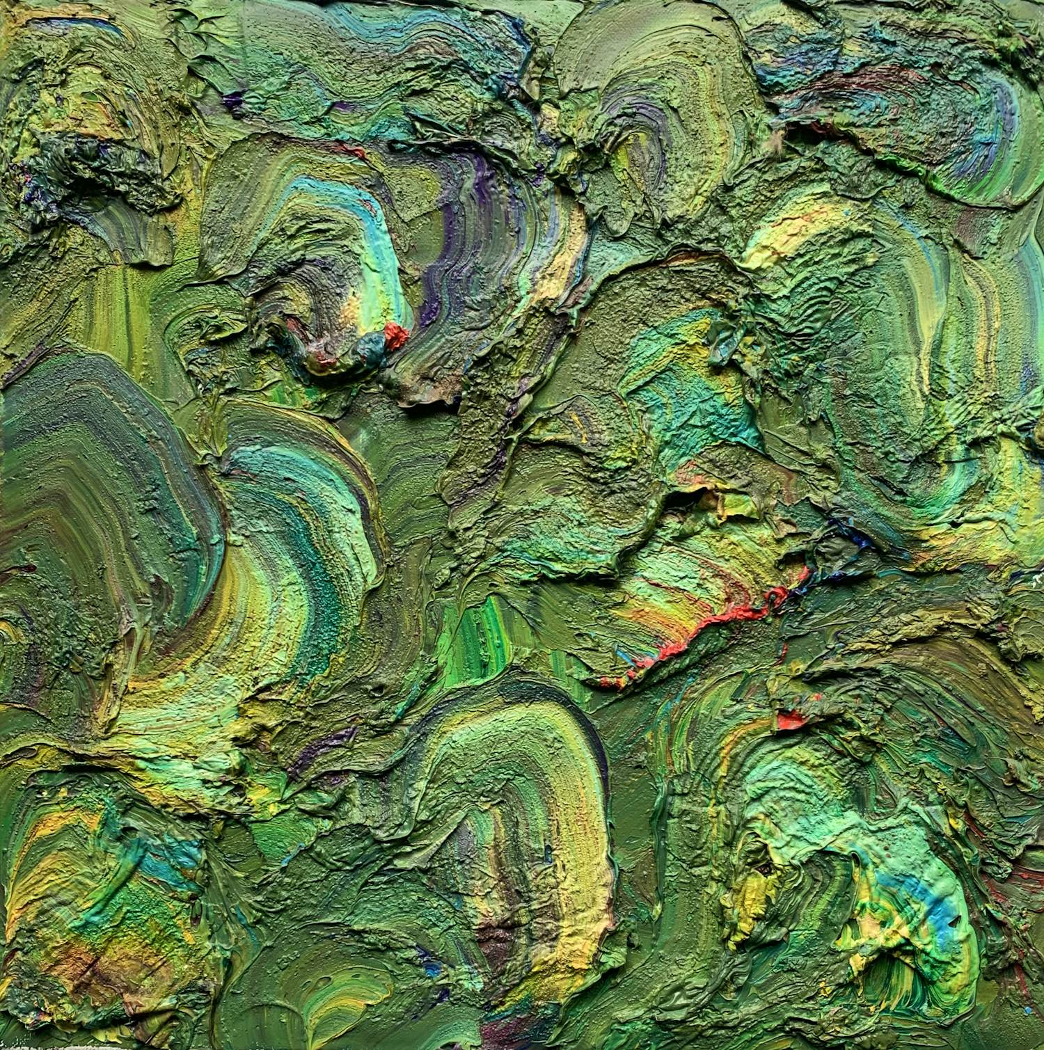 Jac Gijzen - Olieverf op doek | 'zonder titel' | 1993 kopen? Bied vanaf 20!