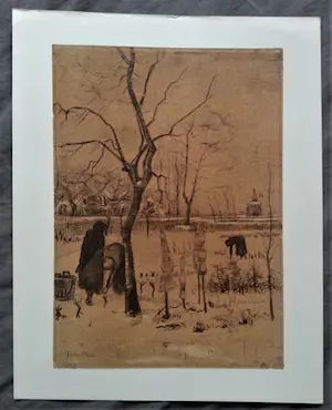 Dick Ket - 2 Mappen: Acht tekeningen van Vincent van Gogh en Dick Ket kopen? Bied vanaf 40!